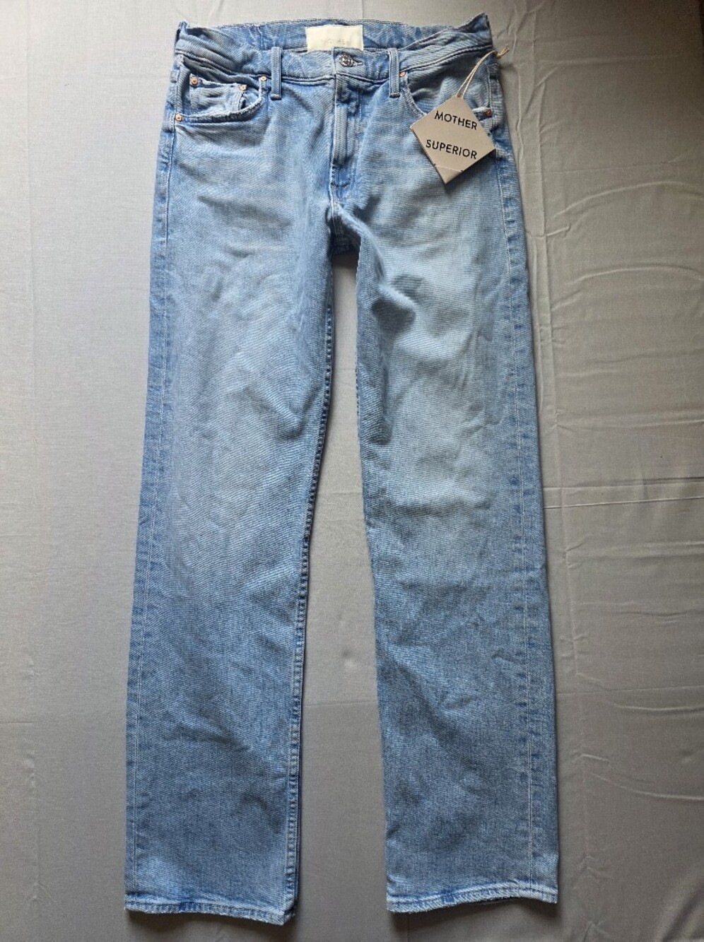 NWT Mother Superior The Smarty Pants Skimp Don't Be A Square Straight Size 27
